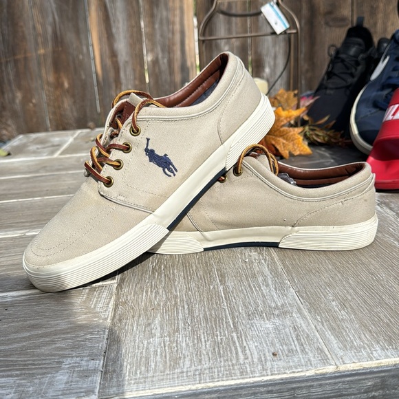 Authentic POLO Ralph Lauren shoes men’s size 8.5 - Picture 3 of 5